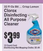 Clorox Disinfecting All Purpose Cleaner