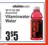 Vitaminwater Water