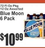 Blue Moon 6 Pack