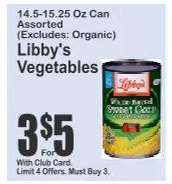 Libby's Vegetables