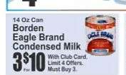 Borden Eagle Brand Condensed Milk