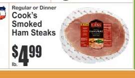 Cook's Smoked Ham Steaks
