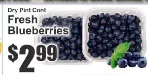 Fresh Blueberries