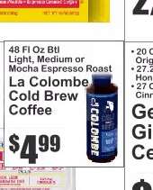 LA COLOMBE COLD BREW COFFEE