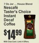 Nescafé Taster's Choice Instant Decaf Coffee