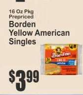 Borden Yellow American Singles