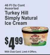 Turkey Hill Simply Natural Ice Cream