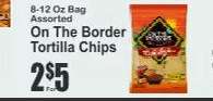 On The Border Tortilla Chips*