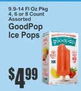 GoodPop Ice Pops