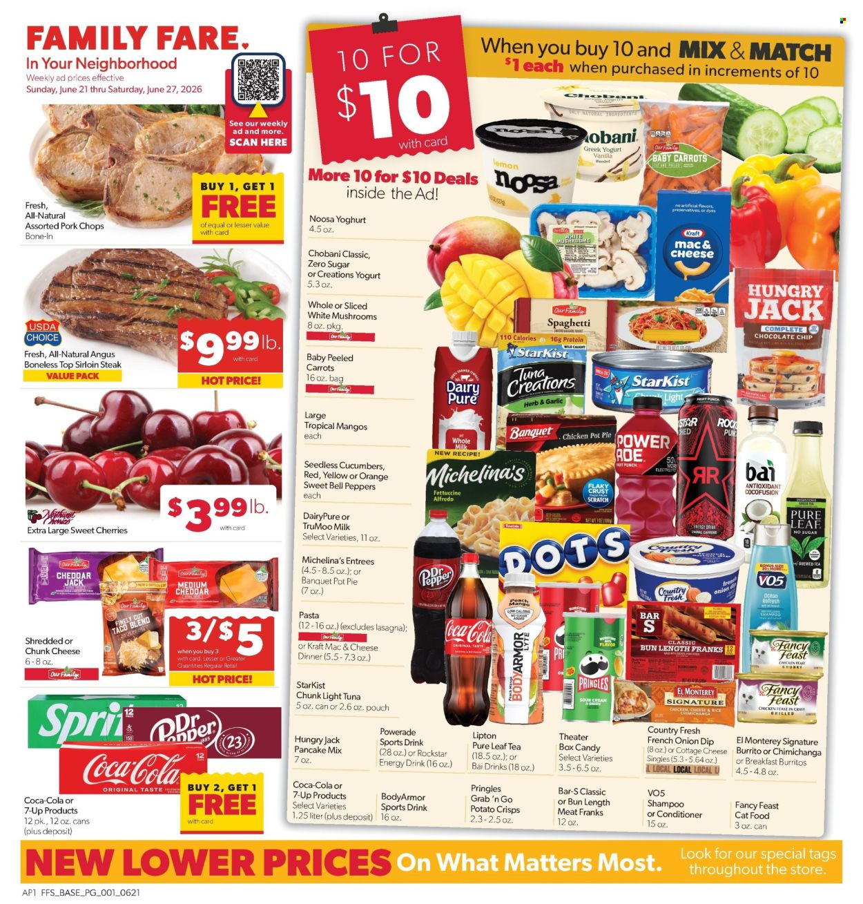 Family Fare ad - 06/21/2026 - 06/27/2026. Page 1