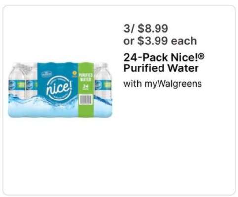 24-Pack Nice!® Purified Water
