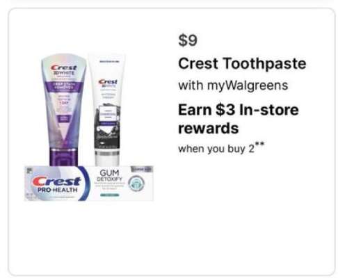 Crest Toothpaste