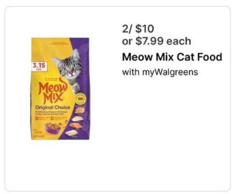 Meow Mix Cat Food