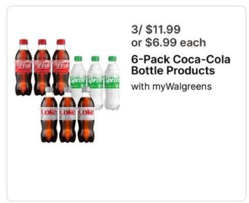 6-Pack Coca-Cola Bottle Products