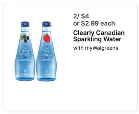 Clearly Canadian Sparkling Water