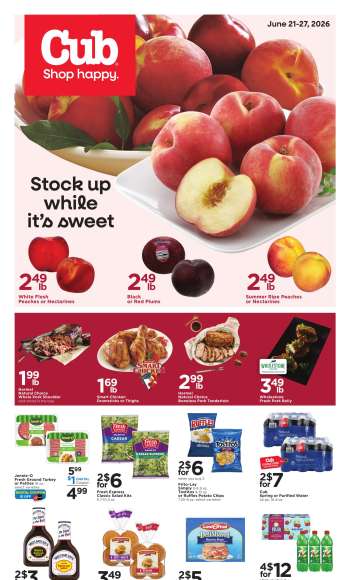 Cub Foods Flyer - 06/21/2026 - 06/27/2026.