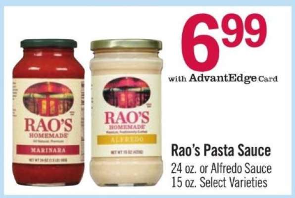Rao's Pasta Sauce