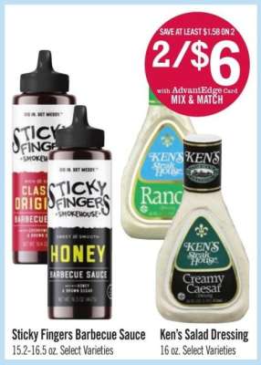 Sticky Fingers Barbecue Sauce