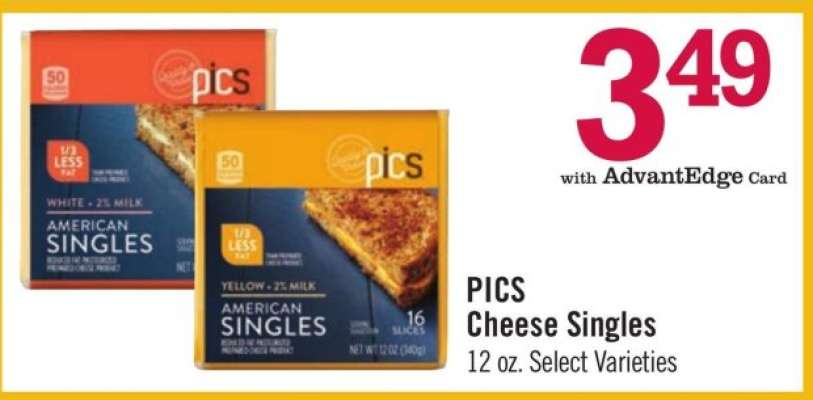 PICS Cheese Singles