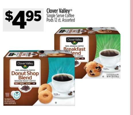 Clover Valley® Single Serve Coffee Pods 12 ct. Assorted