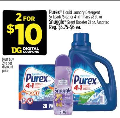 Purex Liquid Laundry Detergent*