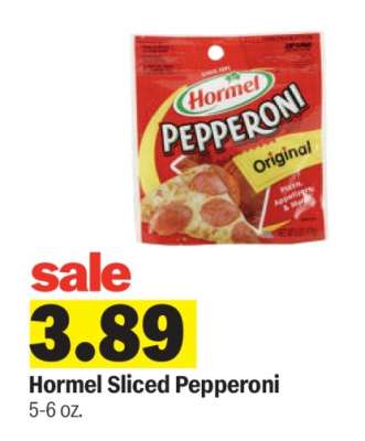 Hormel Sliced Pepperoni*