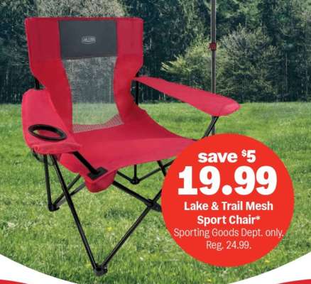 Lake & Trail Mesh Sport Chair