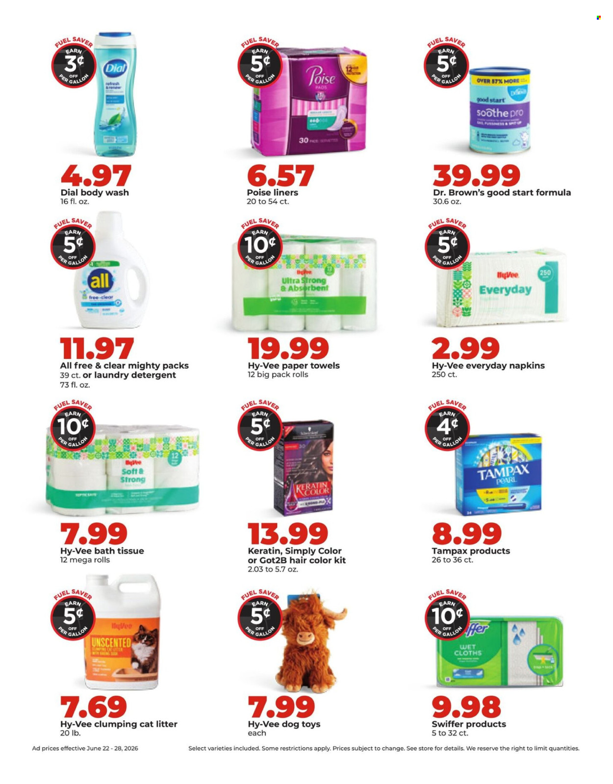 Hy-Vee ad - 06/22/2026 - 06/28/2026. Page 12
