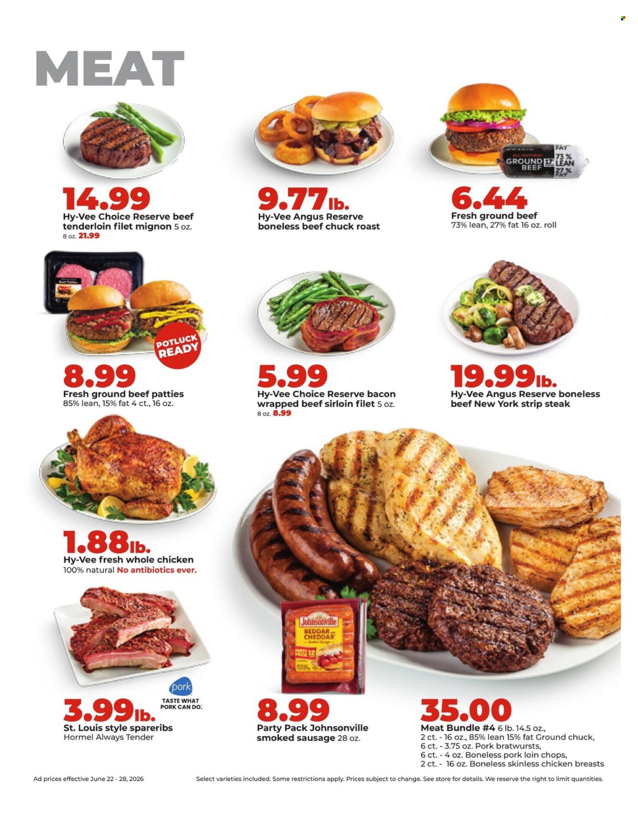 Hy-Vee ad - 06/22/2026 - 06/28/2026. Page 14