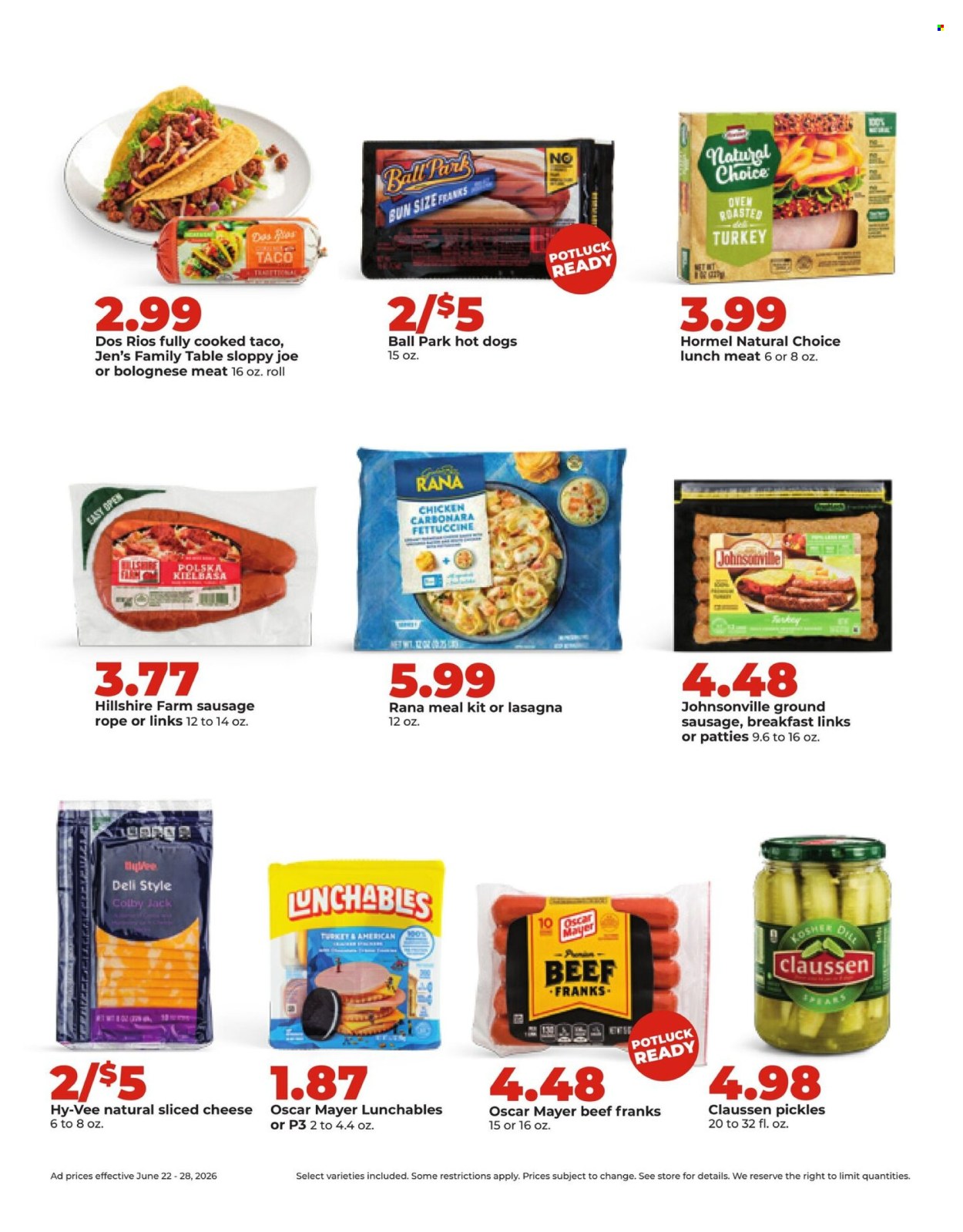 Hy-Vee ad - 06/22/2026 - 06/28/2026. Page 15