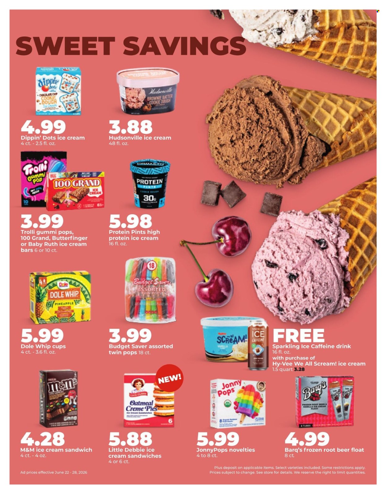 Hy-Vee ad - 06/22/2026 - 06/28/2026. Page 27