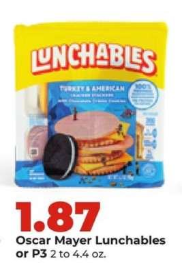 Oscar Mayer Lunchables or P3