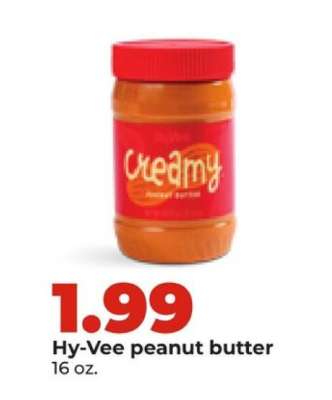 Hy-Vee peanut butter