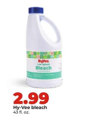 Hy-Vee bleach