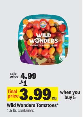 Wild Wonders Tomatoes