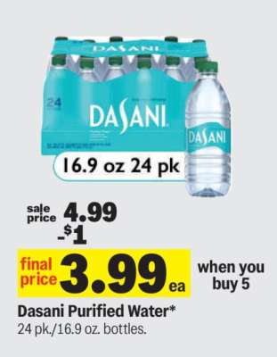 Dasani Purified Water*