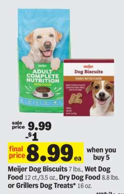 Meijer Dog Biscuits