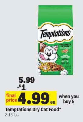 Temptations Dry Cat Food