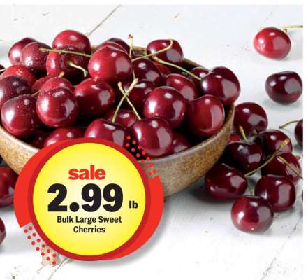 Bulk Large Sweet Cherries