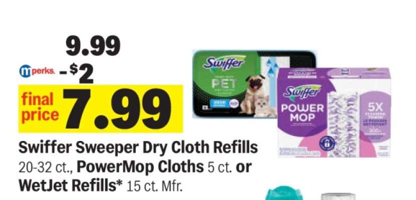 Swiffer Sweeper Dry Cloth Refills