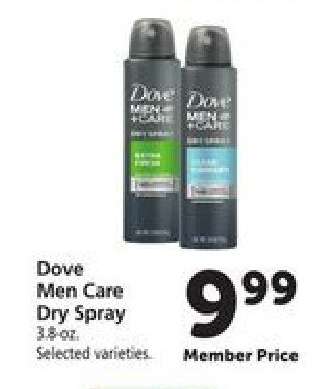 Dove Men Care Dry Spray