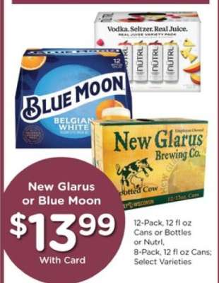New Glarus or Blue Moon