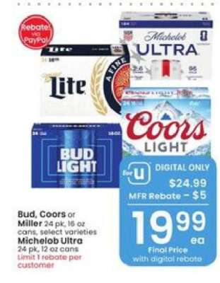 Bud, Coors or Miller