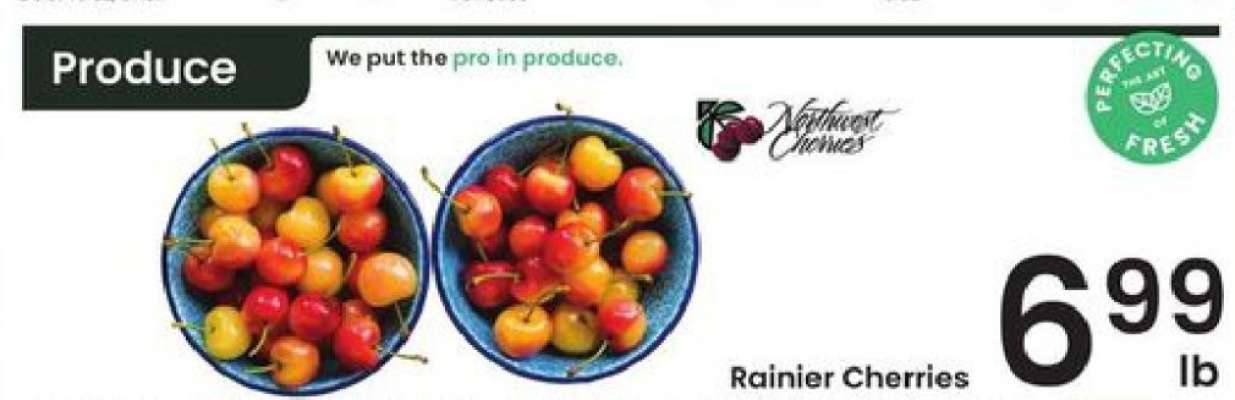 Rainier Cherries