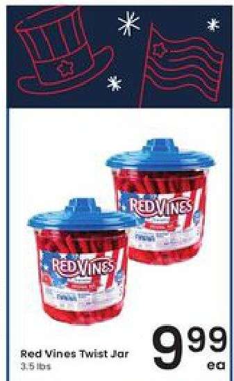 Red Vines Twist Jar