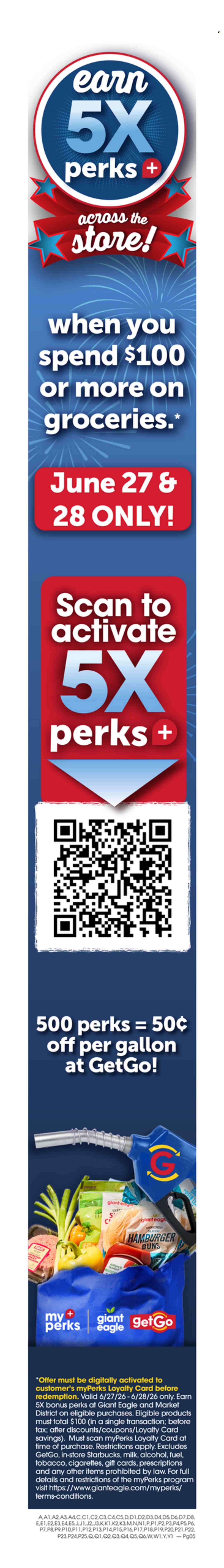 Giant Eagle ad - 06/25/2026 - 07/01/2026. Page 5