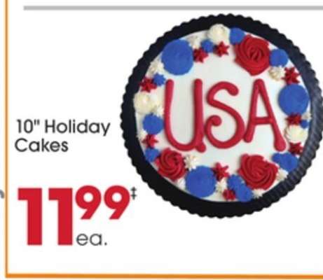 10" Holiday Cakes