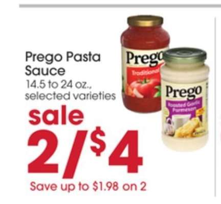 Prego Pasta Sauce
