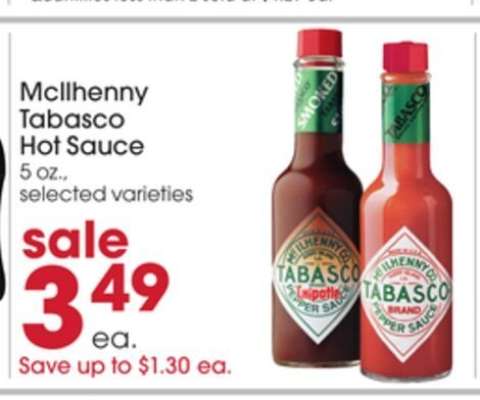 McIlhenny Tabasco Hot Sauce