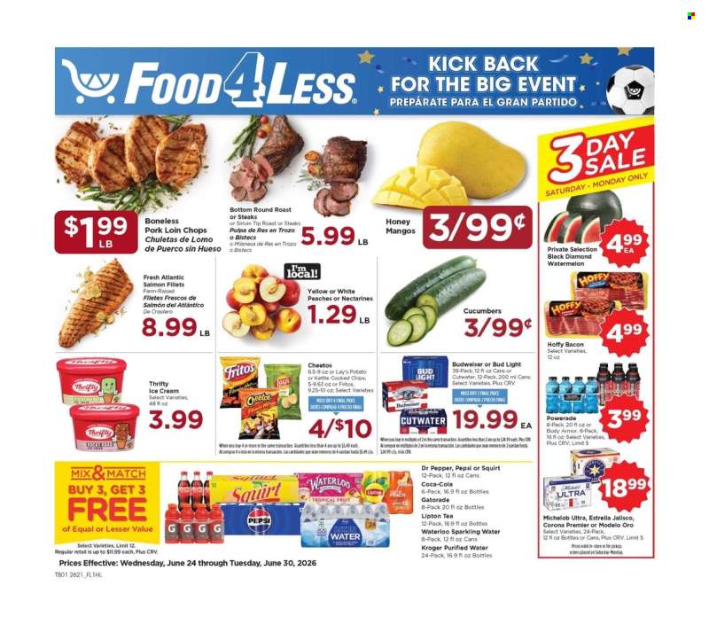 Food 4 Less Flyer - 06/24/2026 - 06/30/2026.